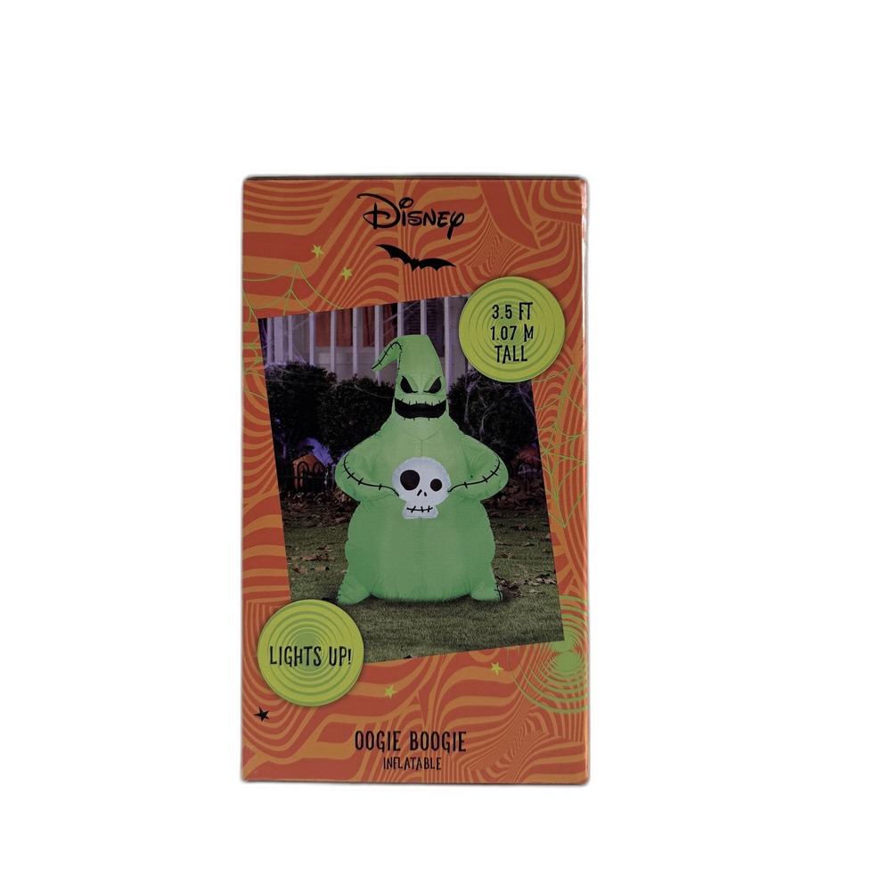 Disney Nightmare Before Christmas Oogie Boogie 3.5ft‎ Light Up Inflatable Spooky